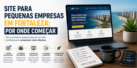 Site para pequenas empresas em Fortaleza - por onde começar - LGINFO